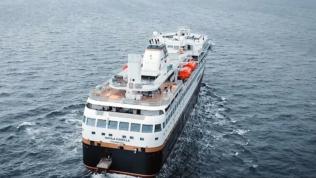 Havila capella skjermdump havila kystruten på facebook 22