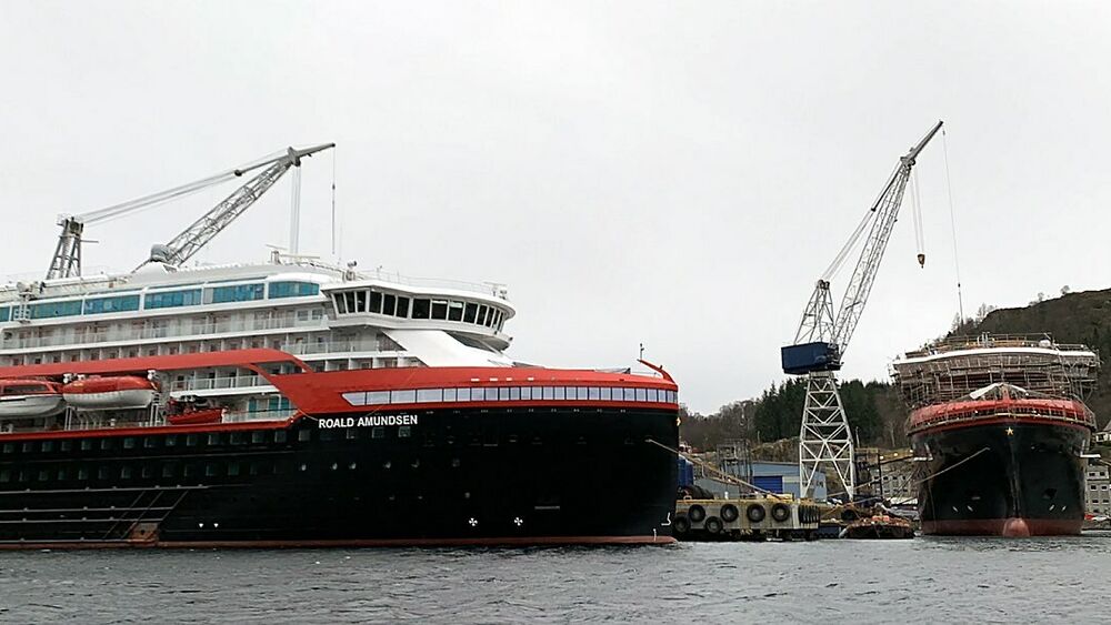 Hurtigruten kleven roald amundsen fridtjof nansen foto marius