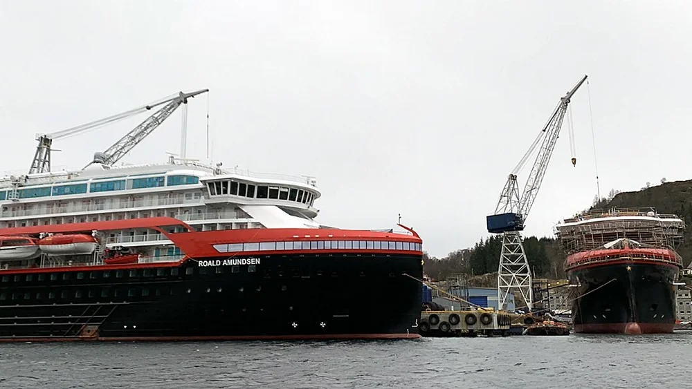 Hurtigruten kleven roald amundsen fridtjof nansen foto marius