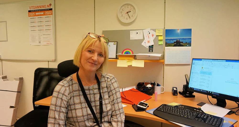 Solgunn Welle leiar vaksenopplæringa Sykkylven foto Ogne