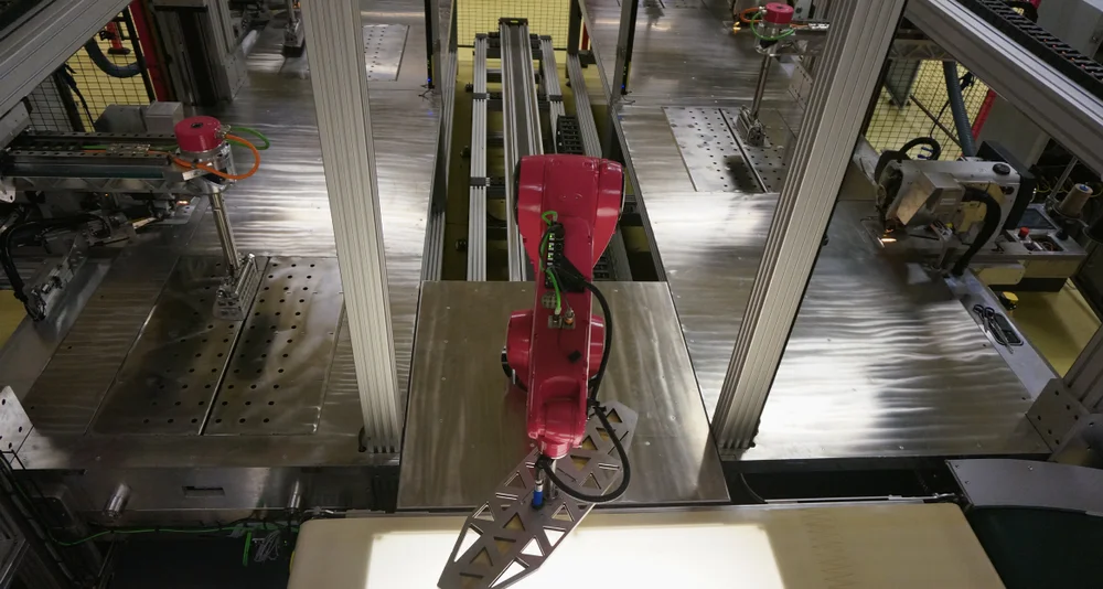 Ekornes robot automatisering robotisering foto ogne 11