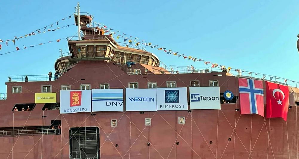 Rimfrost krillskip sjøsetting foto 22