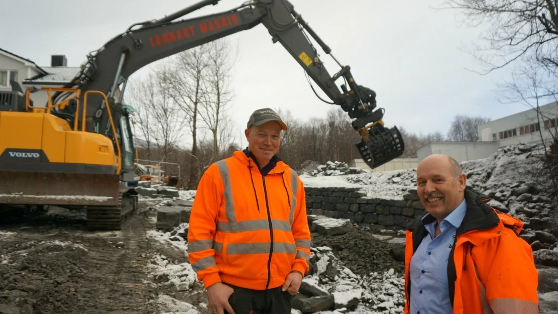Lennart Klemetsen tv Jon Grebstad volda maskin foto Ogne