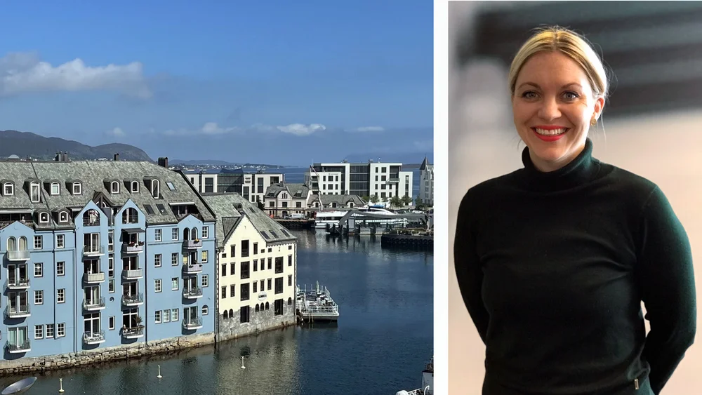 Ålesund montasje iselin giskeødegård nordea foto marius nordea 11