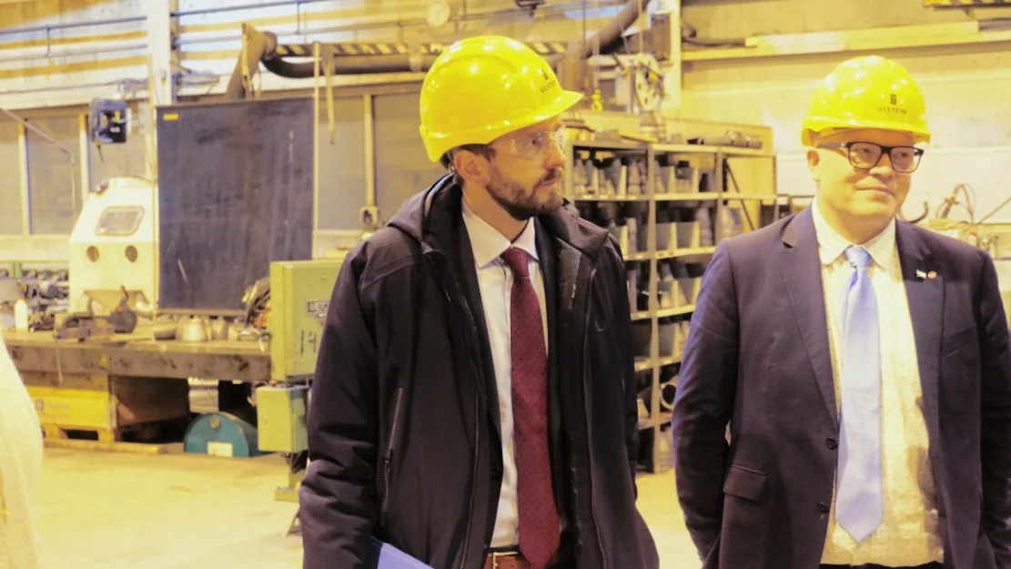 Jan Christian Vestre Per Vidar Kjølmoen Ulstein Verft foto Ogne