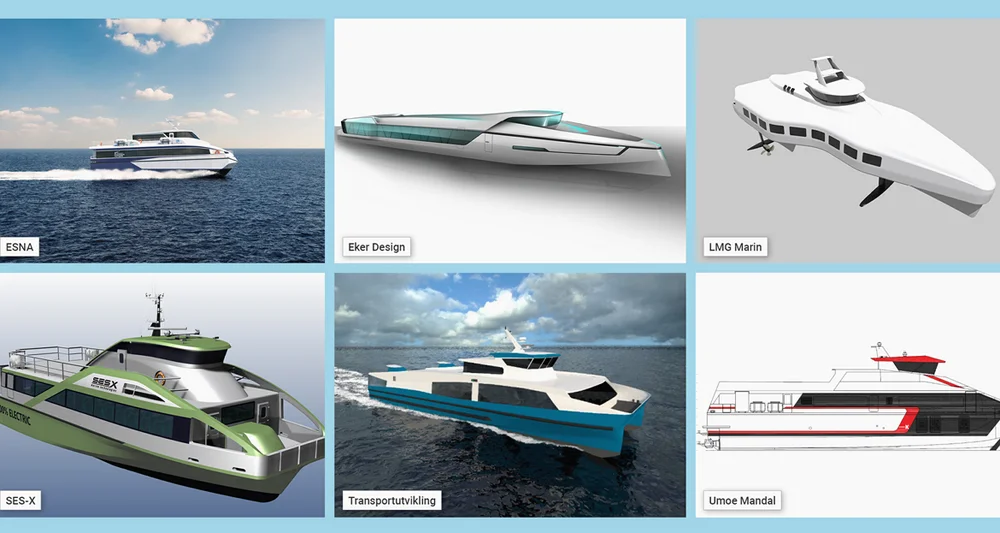 Hurtigbåtar kollage 11