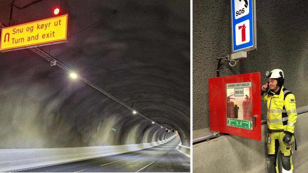 Nordøyvegen montasje test alarmsystem foto nordøyvegen på facebook 11