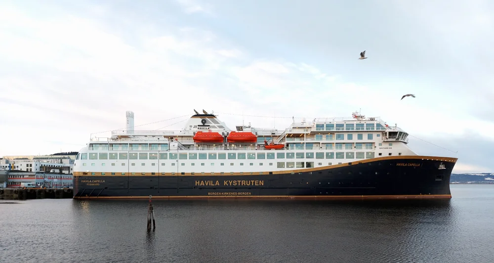 Havila capella til kai i trondheim foto kjetil 11