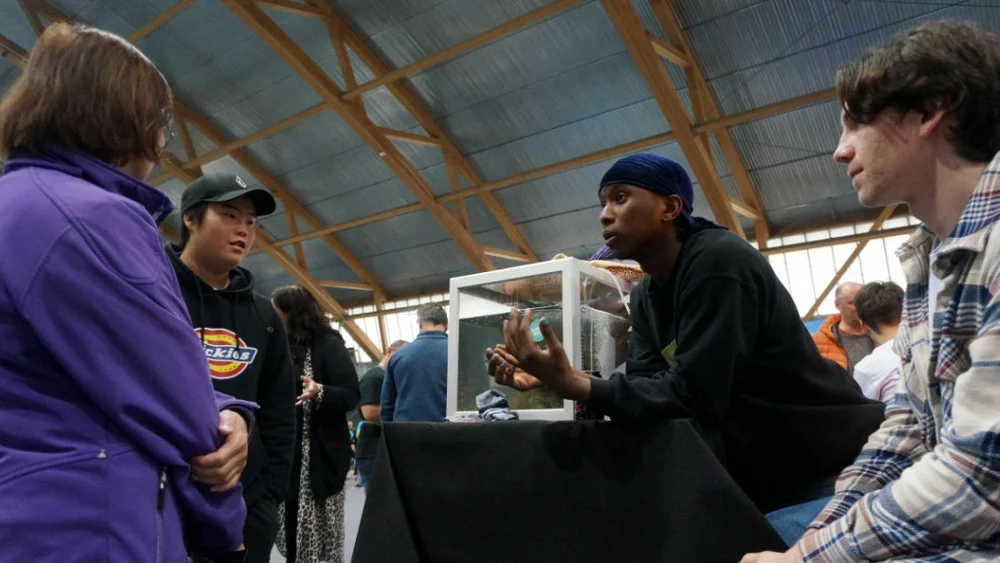 Fv Linda og Magnus Myklebust Calvin Jack Curtis Miani Casper Hegstadkarrieredagene Ålesund 2021 foto Ogne