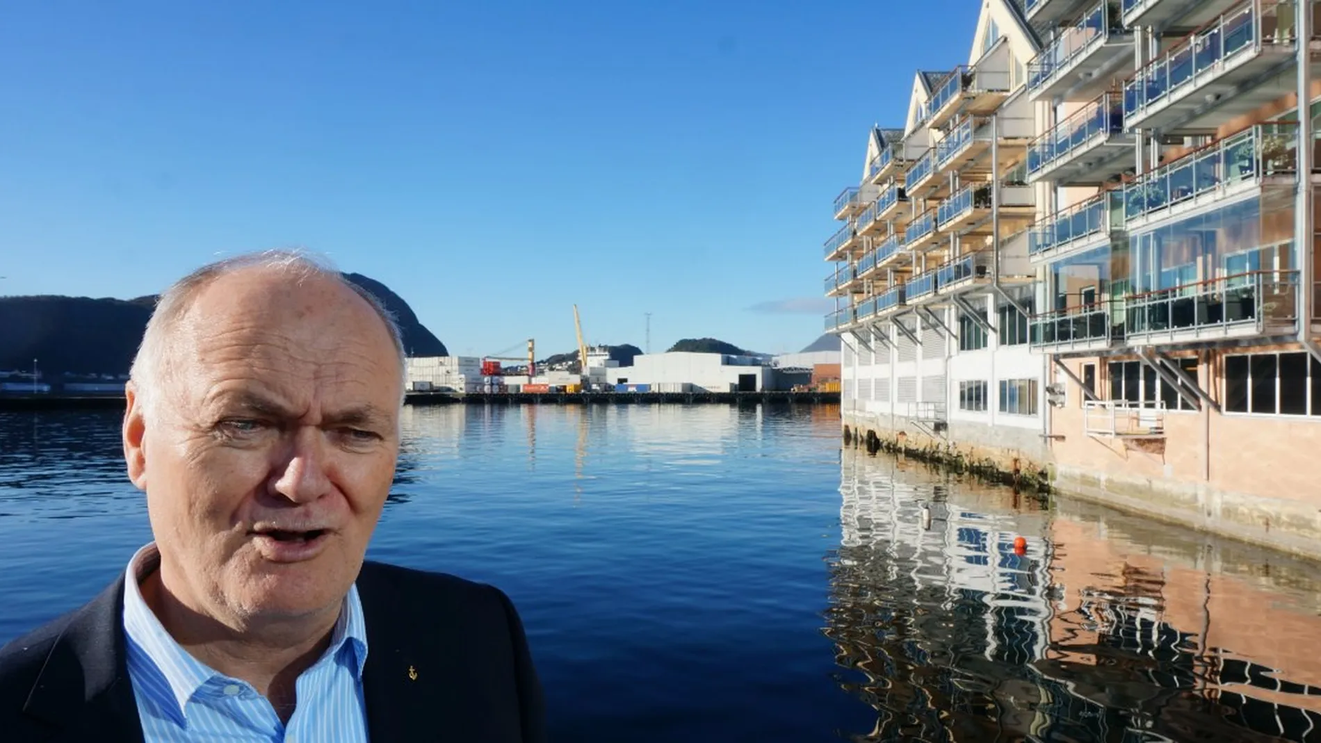 Havnefogd Tror ikke regjeringsplan gir mer godstrafikk