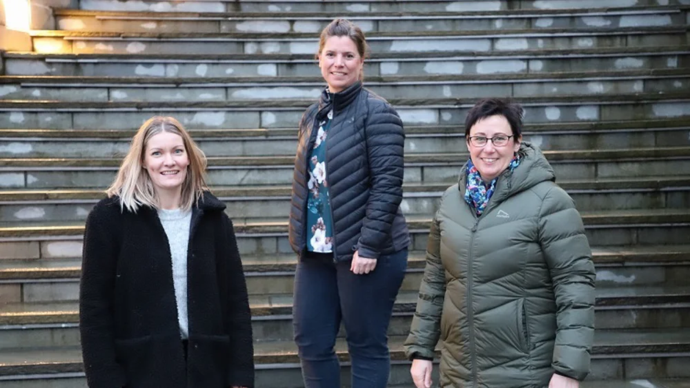 Agnes gundersen Wenche Emblem Larssen Linn Kristin Akslen Hoel foto Møreforsking