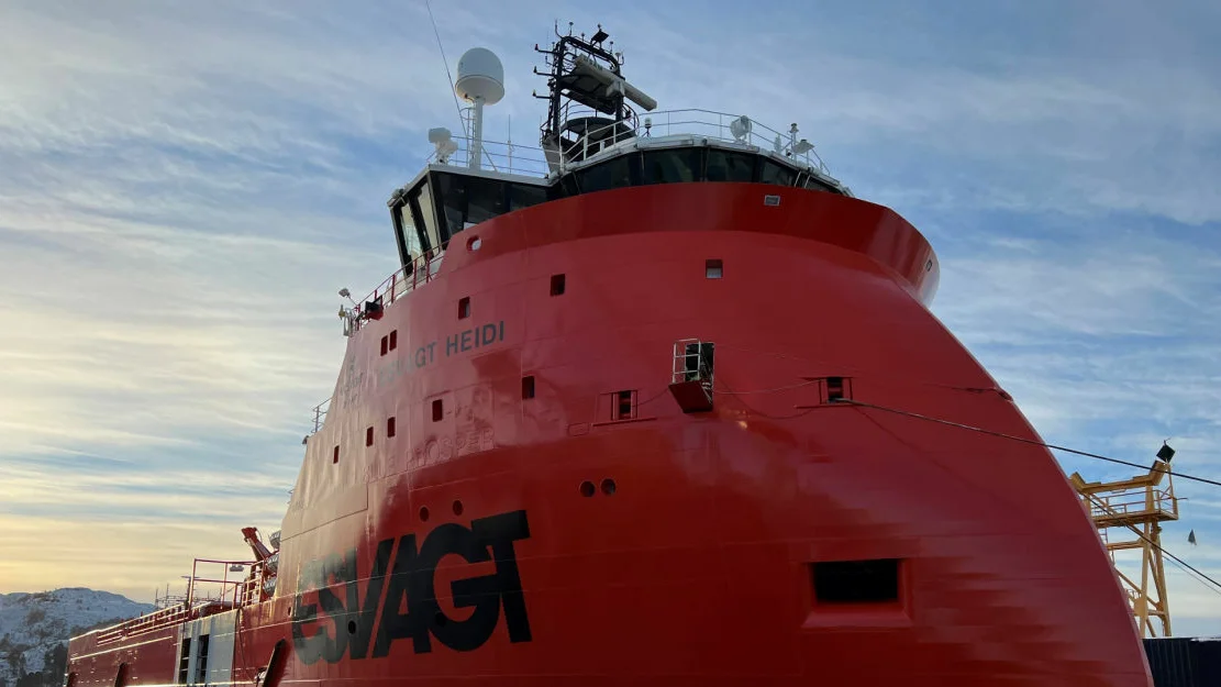 Utdokking Esvagt Heidi ved kai 1