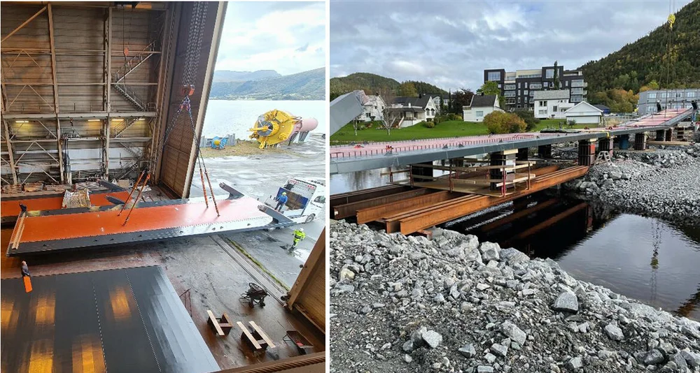 Prodtex montasje åfjord bru frakta montering foto prodtex 11