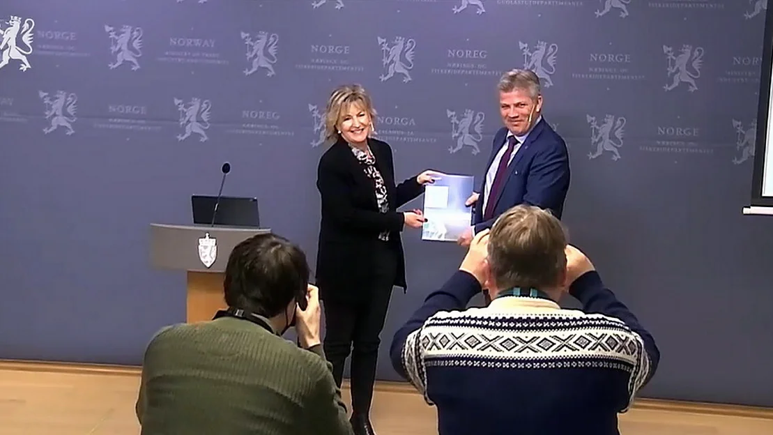 Maritim forskningsstrategi skjermfoto regjeringen no 11