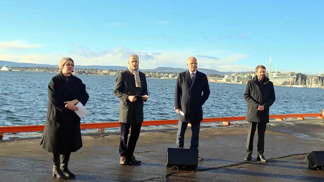 Pressekonferanse havvind foto Margrete Løbben Hanssen OED