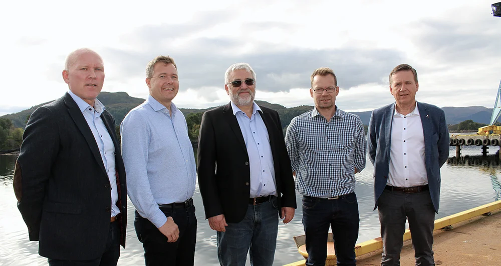 Runar Muren Endre Matre Tore Roaldsnes Geir Heggen Lars Ståle Skoge foto Ulstein Group 11