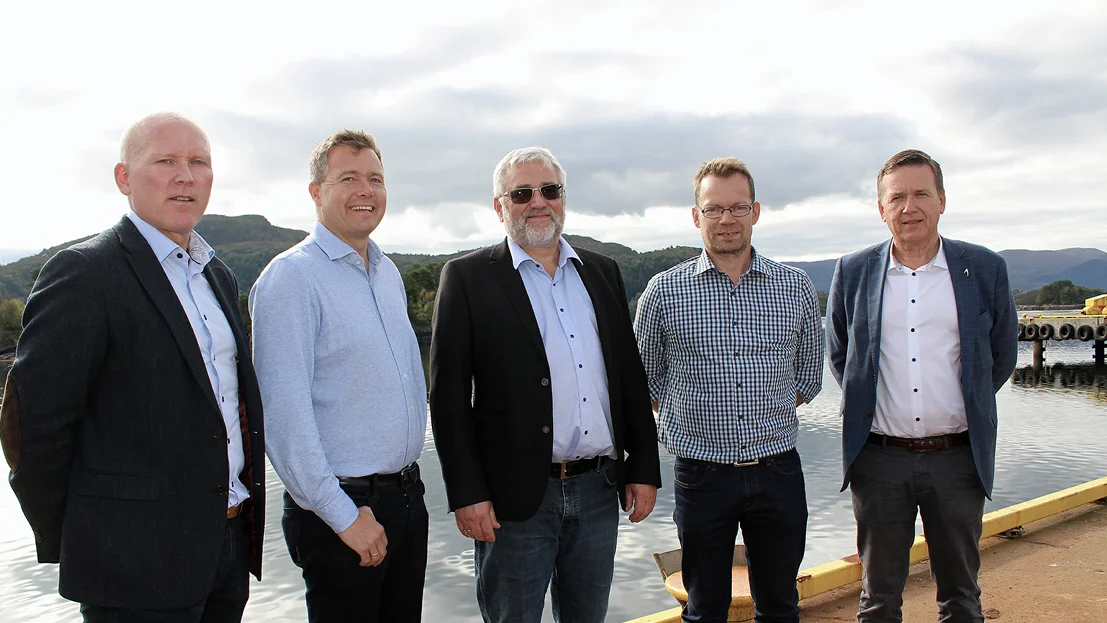 Runar Muren Endre Matre Tore Roaldsnes Geir Heggen Lars Ståle Skoge foto Ulstein Group 11