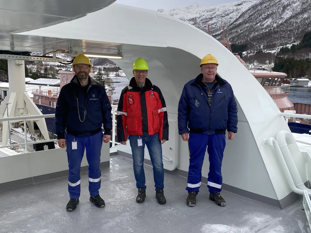 Bilde 1 Levering 76 ombord