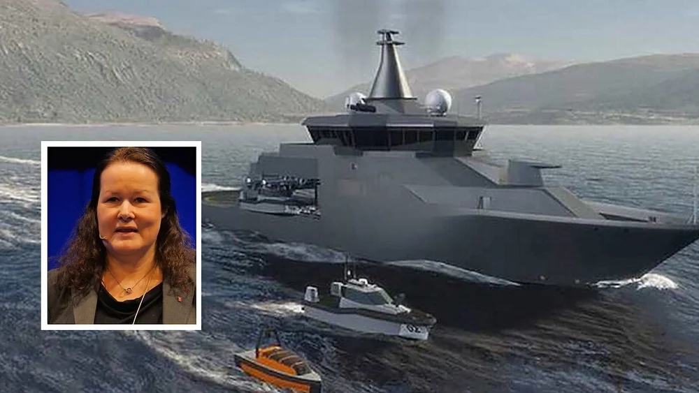 Kongsberg maritime vanguard innfelt anette bonnevie wollebæk illustrasjon kongsberg maritime skjermfoto haramskonferansen 11