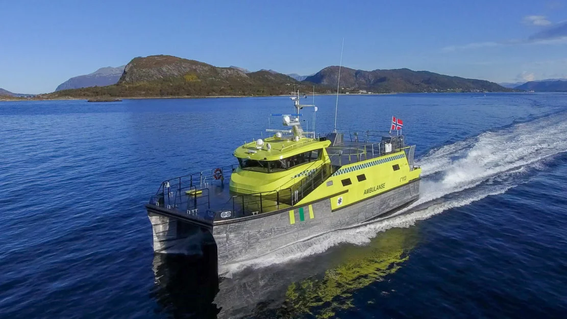 AMBULANCE I frå Maritime Partner foto Maritime Partner