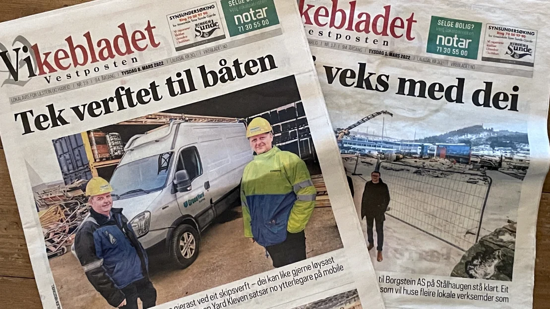 Vikebladet avis foto marius 11