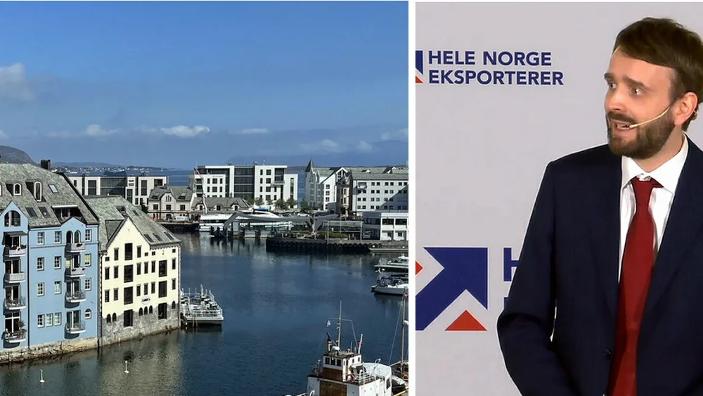 Ålesund brosundet jan christian vestre foto marius skjermfoto regjeringen no 11