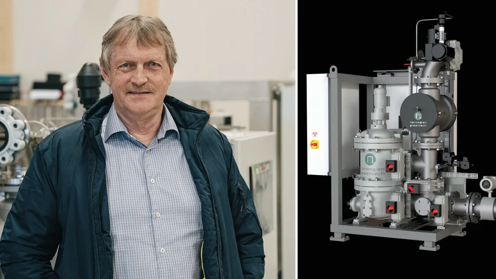 Jon Olav kopperstad montasje norwegian greentech rensesystem foto norwegian greentech 11