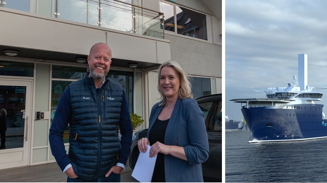 Fredrik remøy gry cecilie sydhagen montasje vard skip foto illustrasjon metizoft vard 11