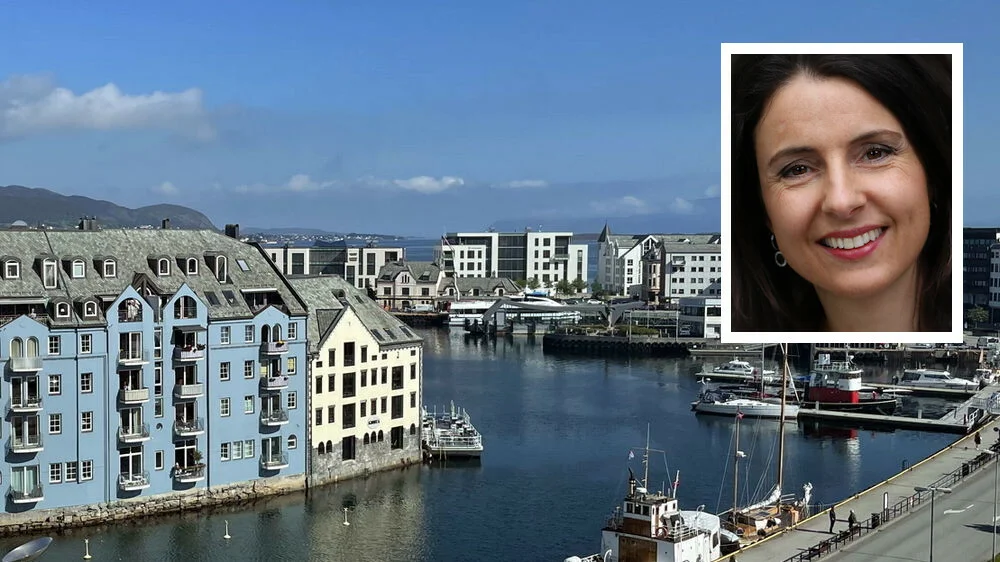 Ålesund brosundet skansekaia innfelt jenny klinge foto marius