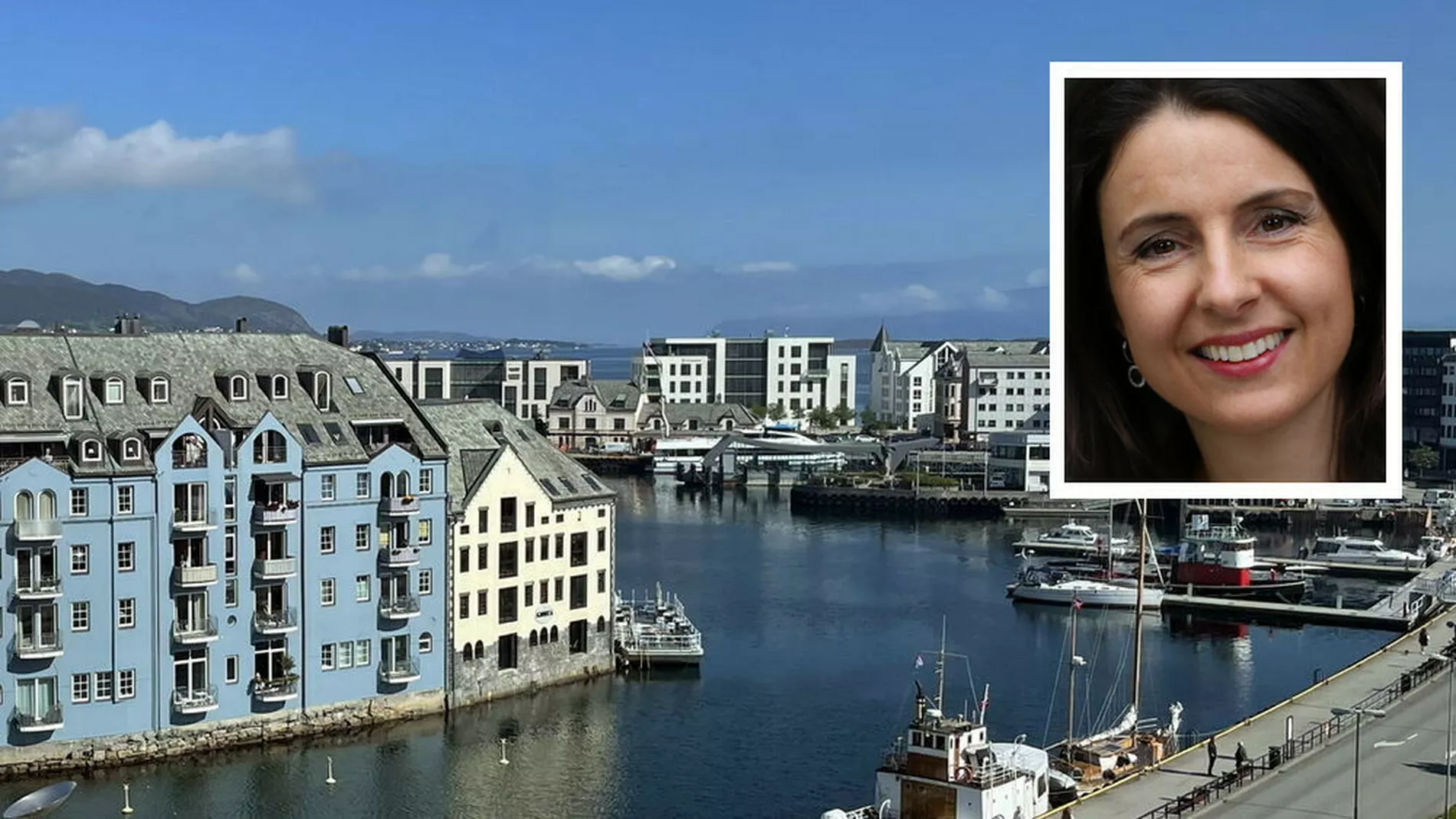 Ålesund brosundet skansekaia innfelt jenny klinge foto marius