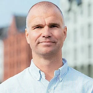 Jens O Sortland portrett