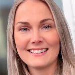 Malene Romestrand privat foto frimerke 1